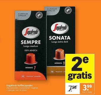 Segafredo Koffiecapsules