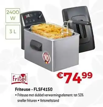 Fritel friteuse - flsf4150