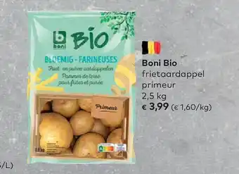 Bio Planet Boni Bio Frietaardappel Primeur aanbieding