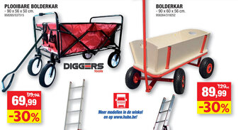 Hubo Plooibare Bolderkar aanbieding