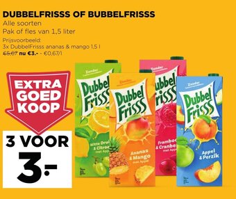 Jumbo Dubbelfrisss of Bubbelfrisss aanbieding