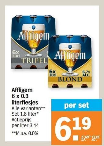 Albert Heijn Affligem aanbieding