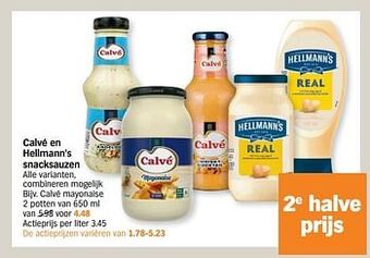 Albert Heijn Calvé mayonaise aanbieding