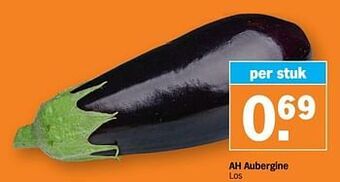 Albert Heijn Ah aubergine aanbieding