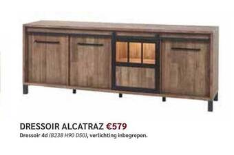 Crack Dressoir Alcatraz aanbieding