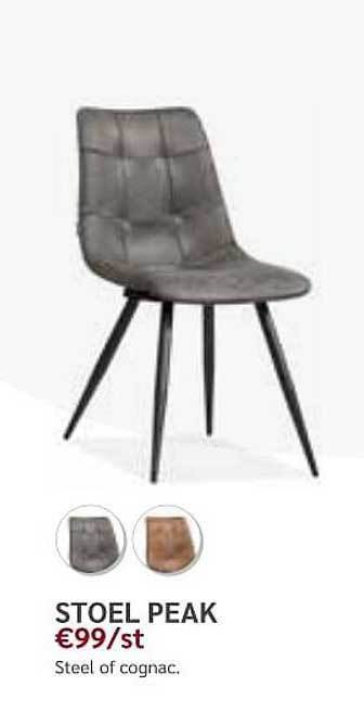 Crack Stoel Peak aanbieding