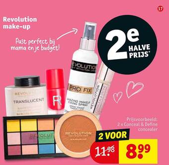 Kruidvat Revolution Make-up aanbieding