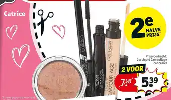 Kruidvat Prijsvoorbeeld: 2 X Liquid Camouflage Concealer aanbieding