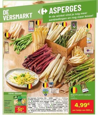 Carrefour Asperges aanbieding