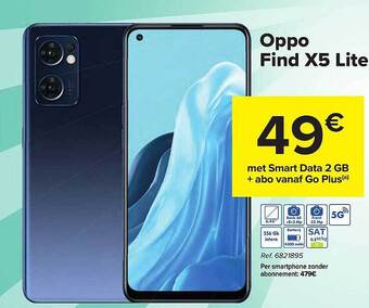Carrefour Oppo Find X5 Lite aanbieding