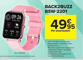 Carrefour Smartwatch aanbieding