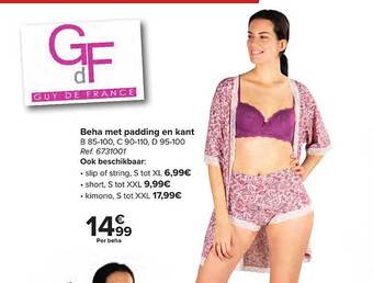 Beha Met Padding En Kant