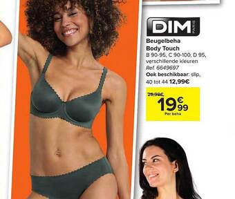 Carrefour Beugelbeha Body Touch aanbieding