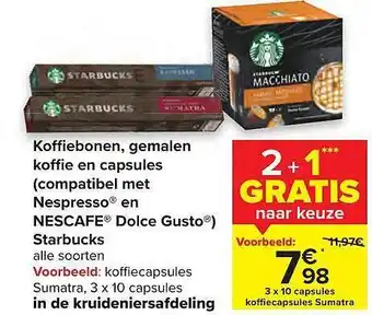 Carrefour Koffiebonen, Gemalen Koffie En Capsules aanbieding
