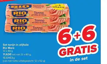 Tonijn In Olijfolie Rio Mare