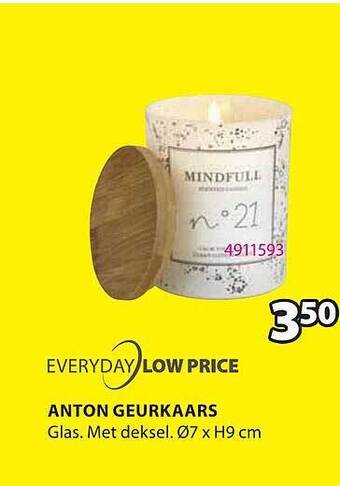 Jysk Anton Geurkaars aanbieding