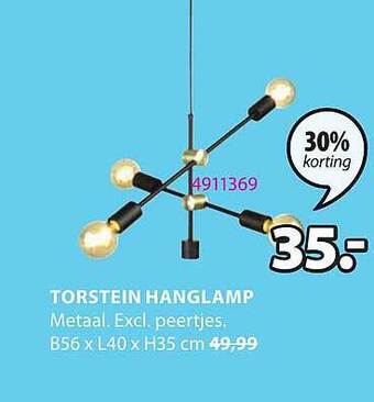 Jysk Torstein Hanglamp aanbieding