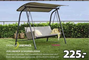 Jysk Juelsminde Schommelbank aanbieding