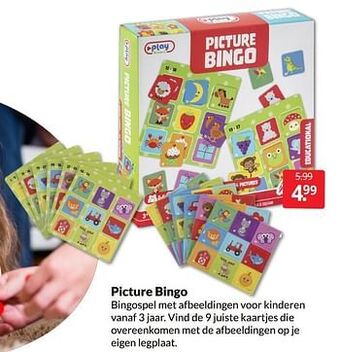 Boekenvoordeel Picture bingo aanbieding