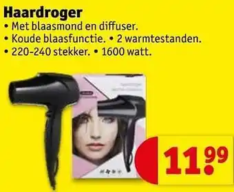 Kruidvat Haardroger aanbieding