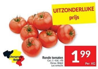 Intermarché Ronde tomaten aanbieding
