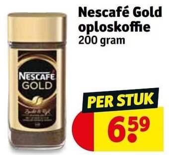 Kruidvat Nescafé gold oploskoffie aanbieding
