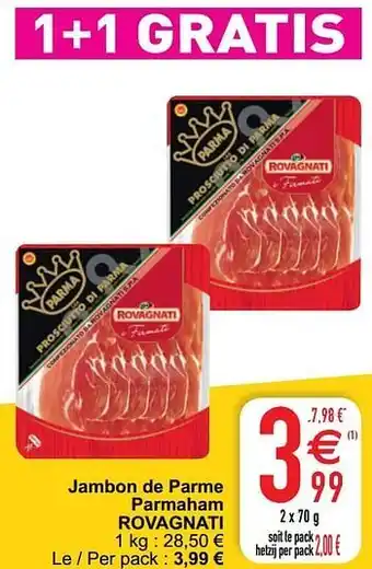 Jambon de parme parmaham rovagnati