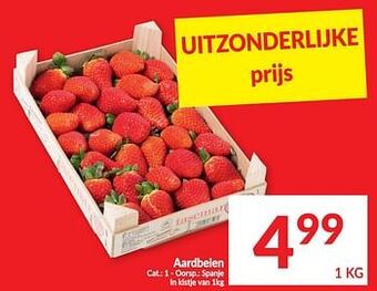Intermarché Aardbeien aanbieding