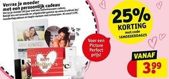 Kruidvat Verras je moeder met een persoonlijk cadeau aanbieding