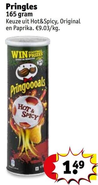 Kruidvat Pringles aanbieding