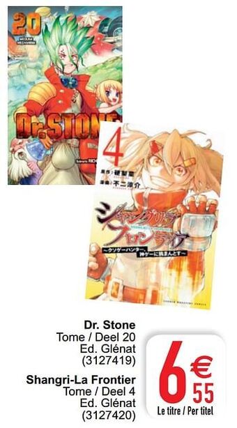 Cora Dr. stone aanbieding