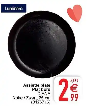 Cora Assiette plate plat bord diana aanbieding