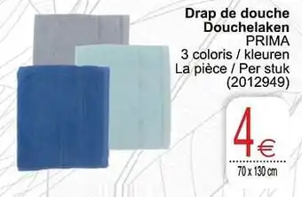 Cora Drap de douche douchelaken prima aanbieding