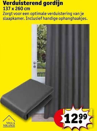 Kruidvat Verduisterend gordijn aanbieding