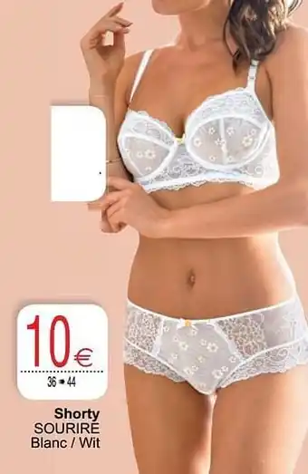 Cora Shorty sourire aanbieding