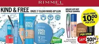 Kruidvat Wonder’s extension mascara aanbieding