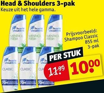 Kruidvat Shampoo classic aanbieding