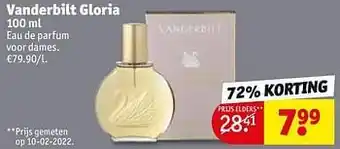 Vanderbilt gloria edp