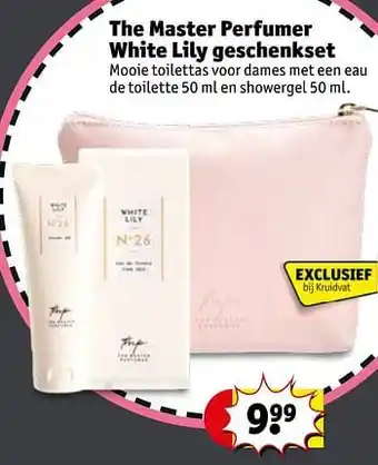 The master perfumer white lily geschenkset