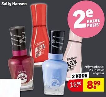 Kruidvat Instadri nagellak aanbieding