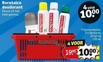 Kruidvat Deospray original aanbieding