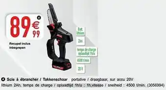 Cora Elem scie à ébrancher - takkenschaar aanbieding
