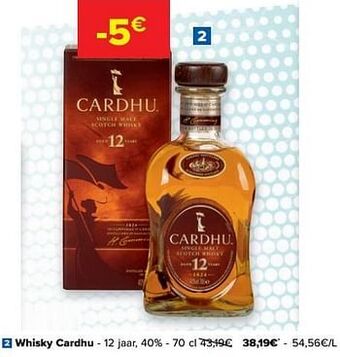 Whisky cardhu