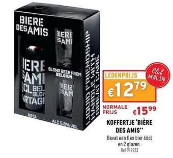 Koffertje bière des amis