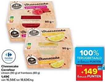 Cheesecake carrefour