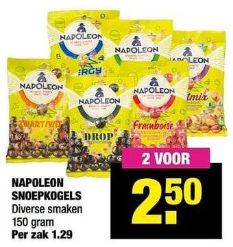 Napoleon snoepkogels