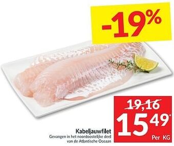Intermarché Kabeljauwfilet aanbieding