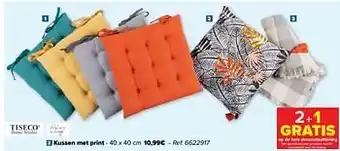 Carrefour Kussen met print aanbieding