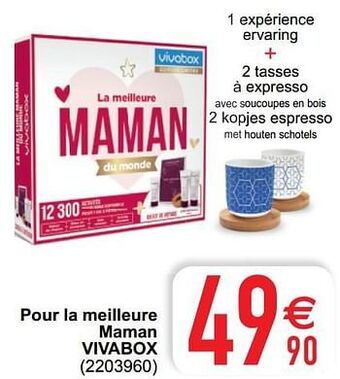 Cora Pour la meilleure maman vivabox aanbieding