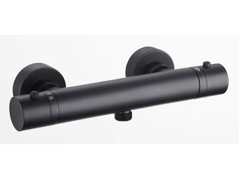 Hubo Aquatrends Lugano douchethermostaat zwart aanbieding